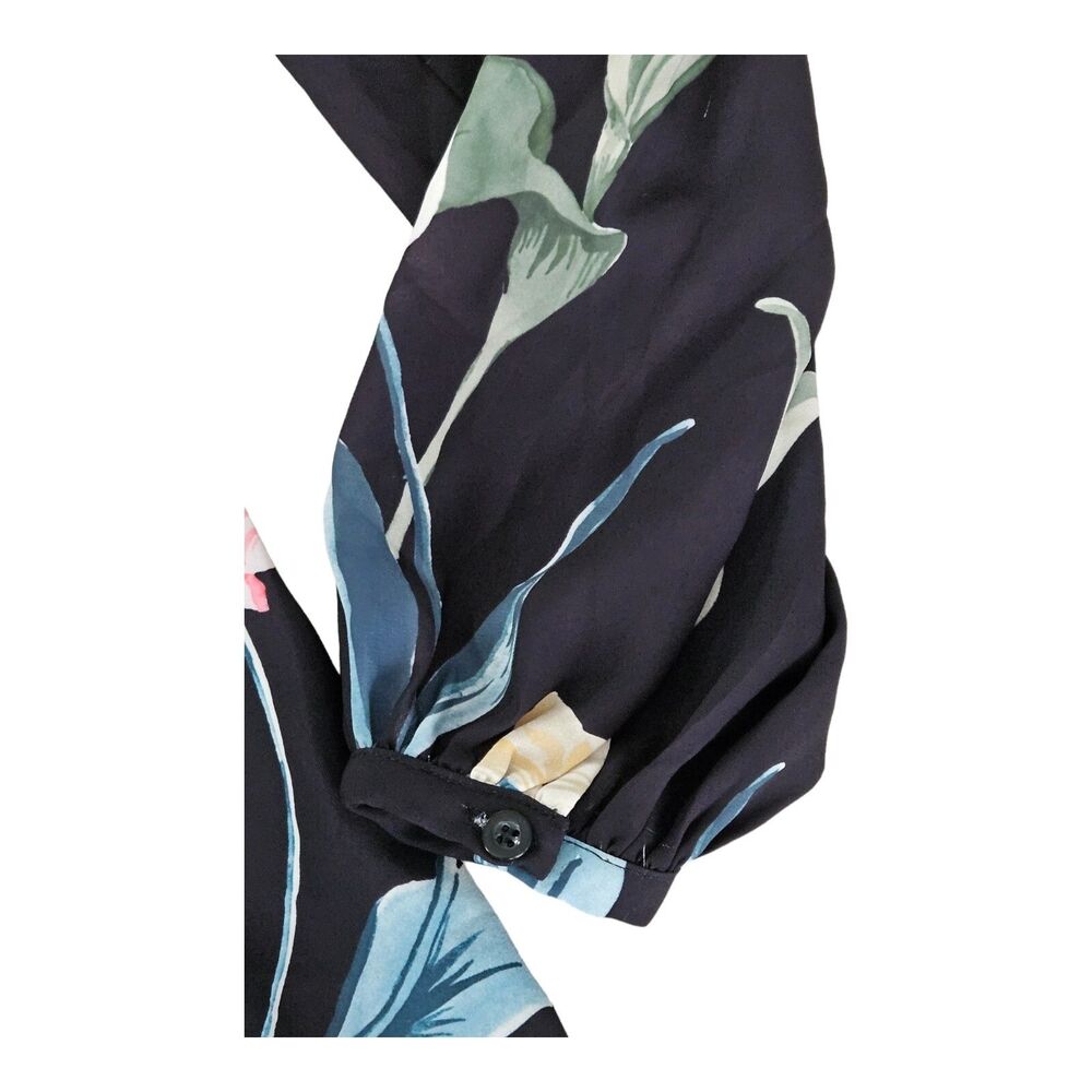 Yumi Kim Women's XS Floral Print Westview Black Wild Love Dress $218 - Picture 9 of 12